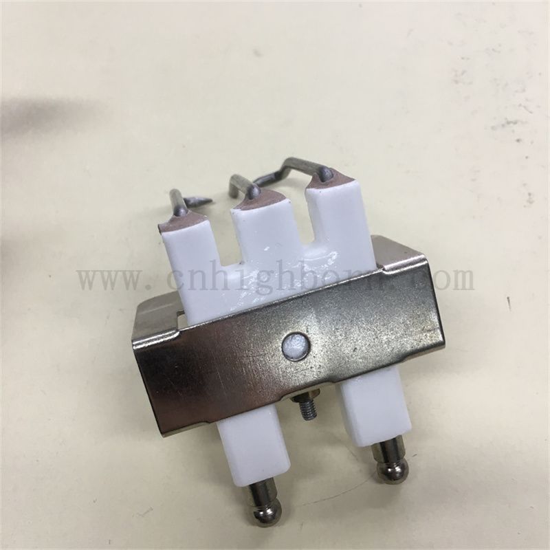 В складе Al2O3 Армический керамический проточный водонагреватель зажигание металла