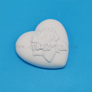 Индивидуальный гипсовый диффузор аромата в форме сердца, каменный автомобиль, висячий душистый керамический камень