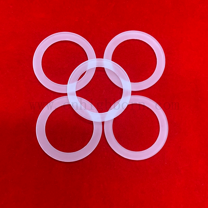 Индивидуальный теплостойкий стеклянный стеклянный фланце