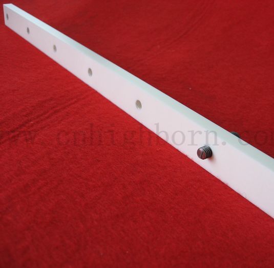 Высокая износостойкая циркониея Zro2 Керамическая канавка для свинцовых стержней Линейный гид