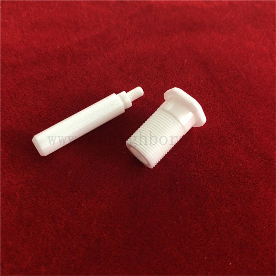 Промышленное оборудование циркония керамическая деталь рукава керамический винт