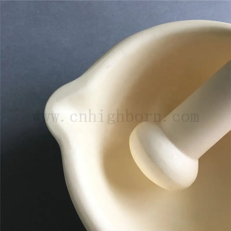 99% AL2O3 Керамический раствор для керамического раствора и фарфоровой шлифовальной миски и стержня для лаборатории для лаборатории