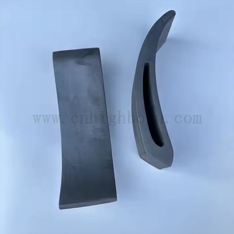 Рефрактерные SSIC Структурные детали кремниевые карбид керамическая изоляционная пластина