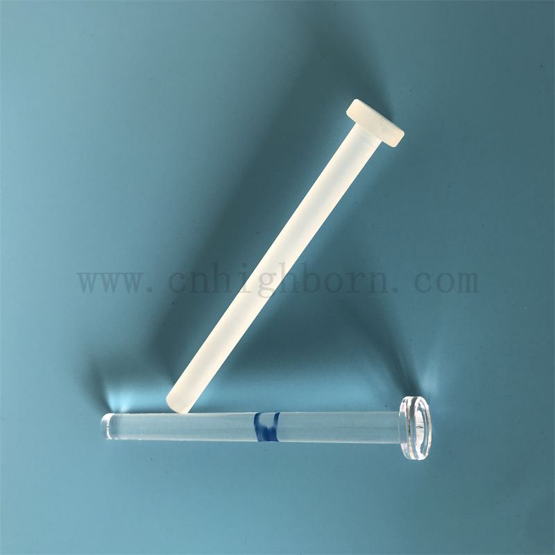 Индивидуальная теплостойкость прозрачная производитель кварцевой шлицевой стеклянный стержень