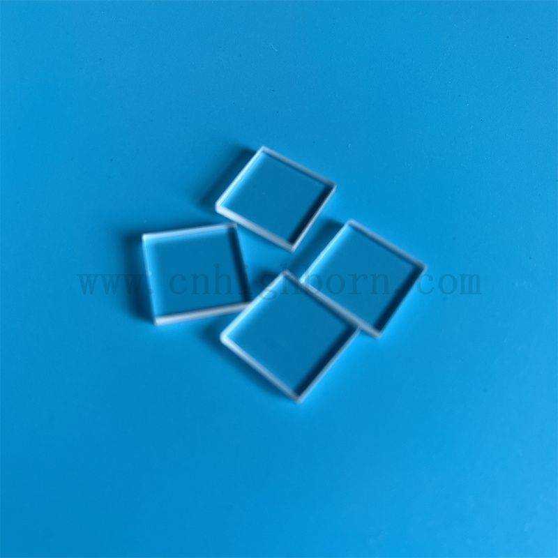 Прозрачная индивидуальная квадратная высокая чистота стеклянная стеклянная панель