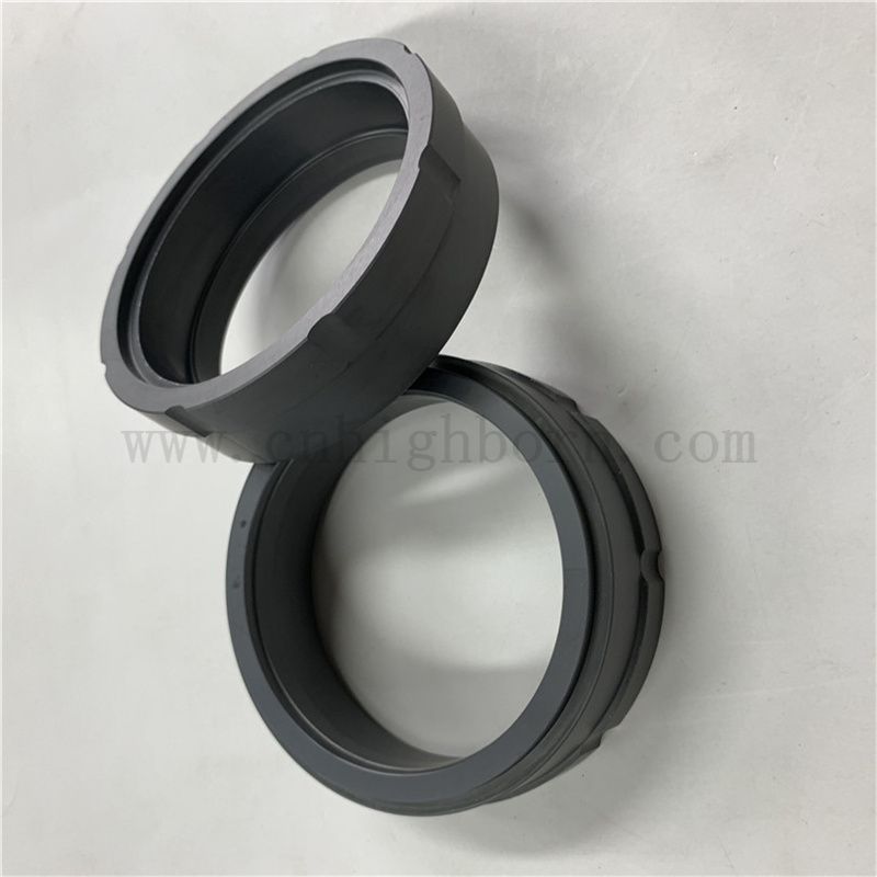 Полированный керамический кольцо с карбидом кремния SSIC SIC SIC 