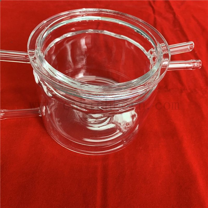 Профессиональный индивидуальный реакционный резервуар для кварцевого стеклянного реактора