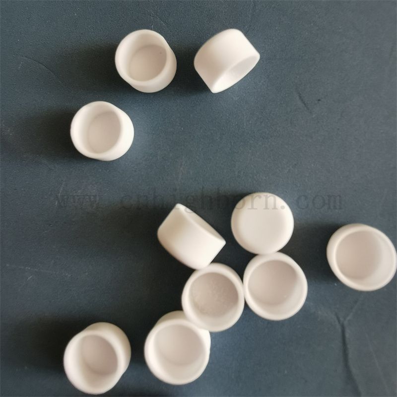 99% 95% Al2O3 Нагреватель горшок с глинозмом керамический тепловой анализ небольшой тиг