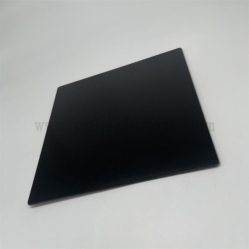 Высокотемпературная квадратная черная микрокристаллическая нагревательная керамическая стеклянная пластина