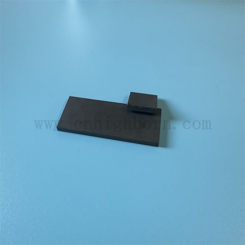 Индивидуальная высокая твердость карбида карбида B4C Ceramic Shrotect Plate