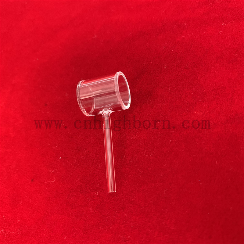 Лабораторные исследовательские инструменты длинные выходные цилиндрические кварцевые клетки Полиция индивидуальная оптическая стеклянная кювета