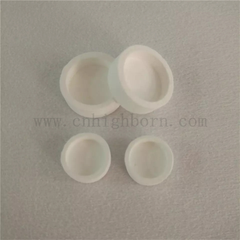 Промышленная 99% MGO Ceramic Crucible Magnem Magneme Magnemy Magneling Noble Metal Cupel