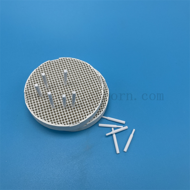 Mullite Cordierite Ceramic Dental Comecomb Ceramic Plate