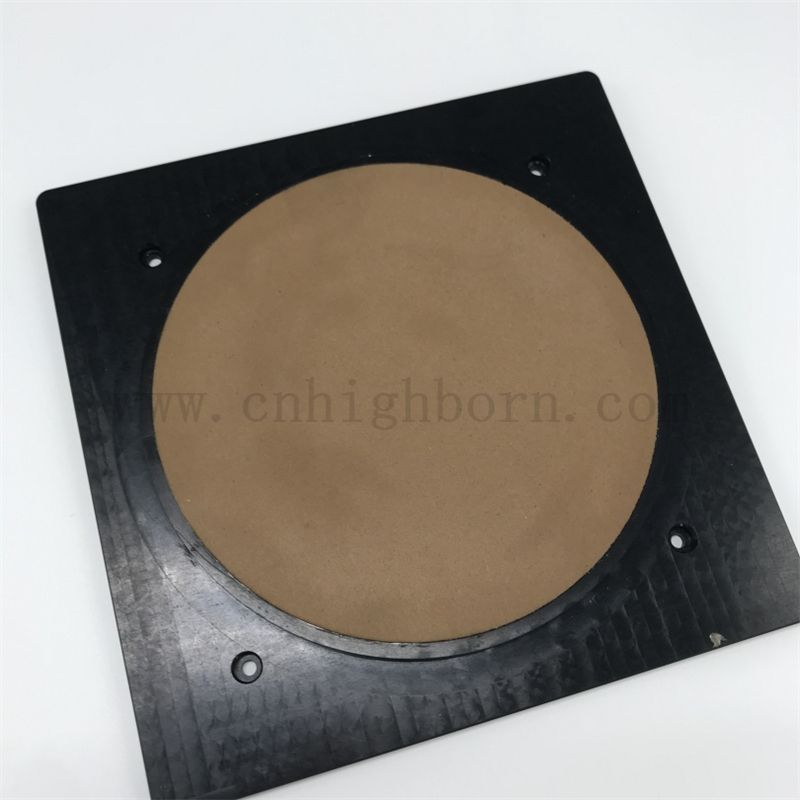 Настраиваемый керамический диск равномерно распределенной апертуру круглого пористого вакуумного патрона Al2O3 