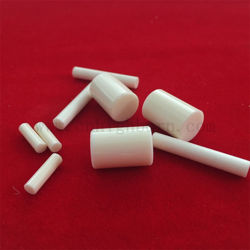 Износостойкий индивидуальный полировка высокая точность глиноземной керамической стержни Al2O3