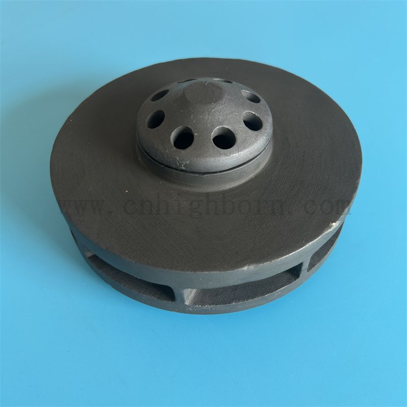 Изолятор кремниевой карбид нерегулярная часть реакция спеченная керамический блок SIC SIC