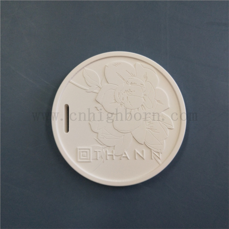 Логотип индивидуальная автомобиль, висящая ароматическая керамическая ароматическая штукатурка камень