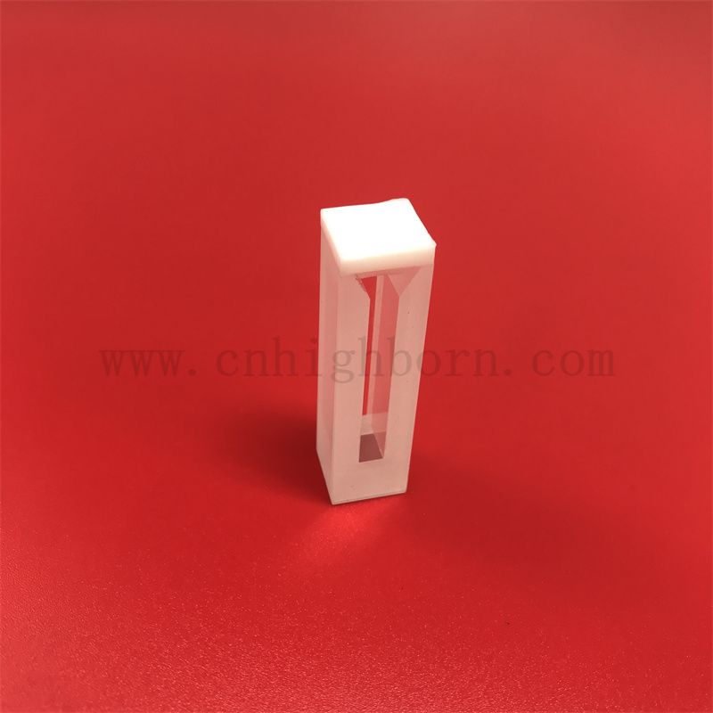 Лабораторный прибор высокий трансмиссия оптическая стеклянная ячейка УФ -кварцевая кювета