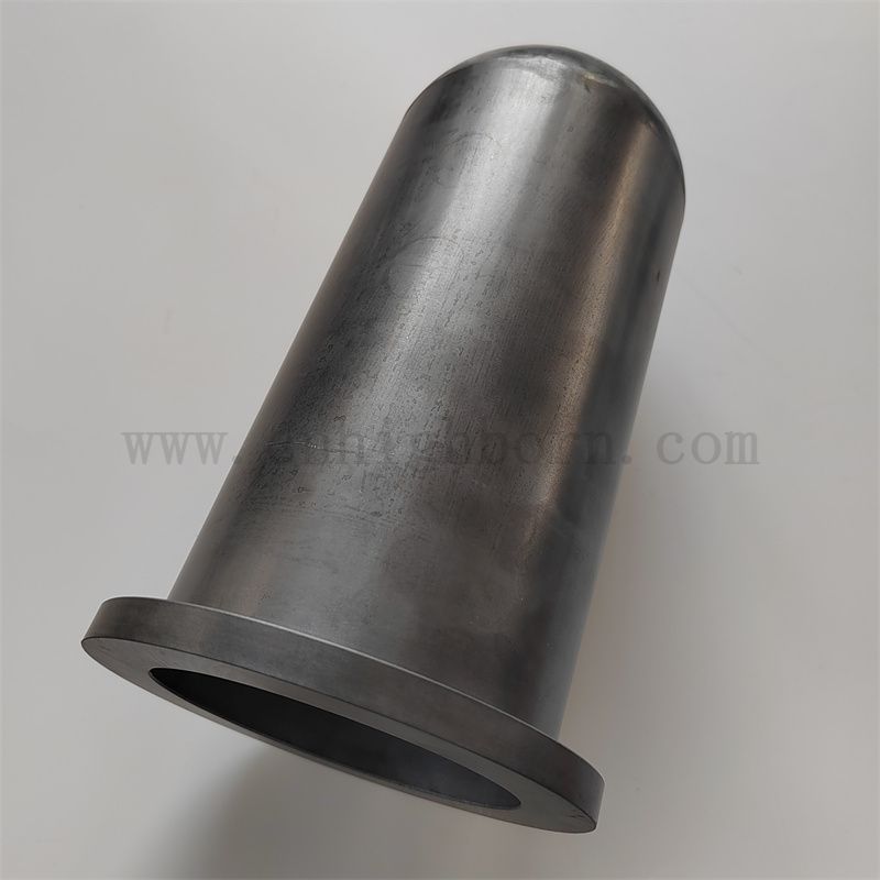 Одна концовая герметичная реакция, спекающая кремниевая карбидная труба SIC Ceramic Shrotection Tipe