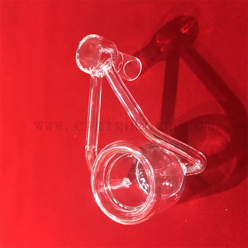 Высокая резистентная адаптированная форма полированная прозрачная тепловая ноготь Кварца 