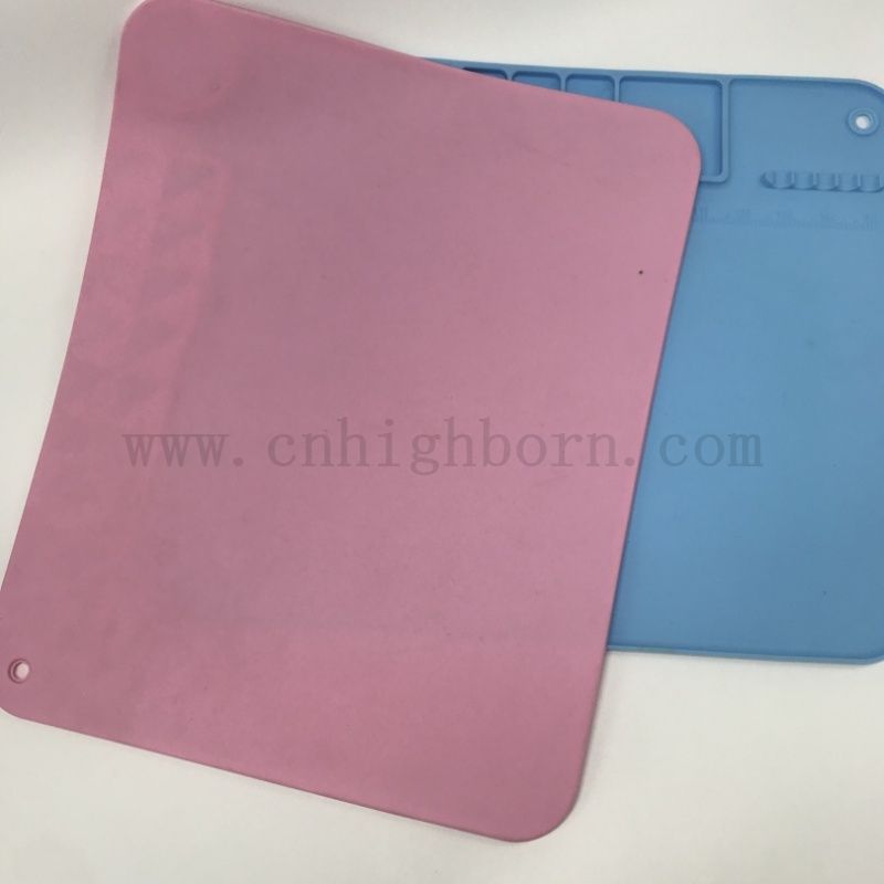 Детские DIY граффити -падки портативный силиконовый резиновый лист 