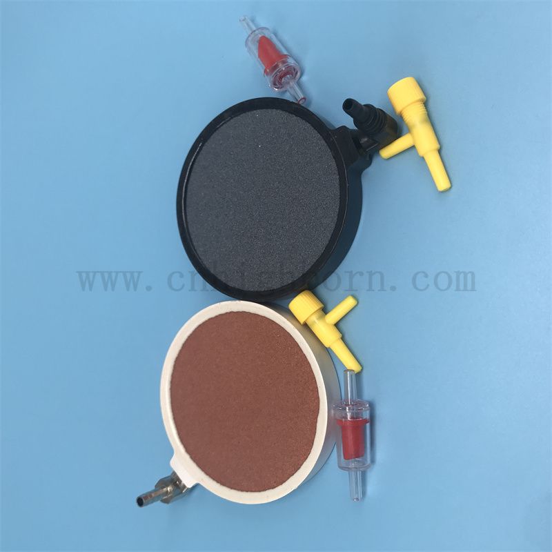 Круглый аэрационный насос Керамический пузырьковый воздушный камни для аквариумного аквариума