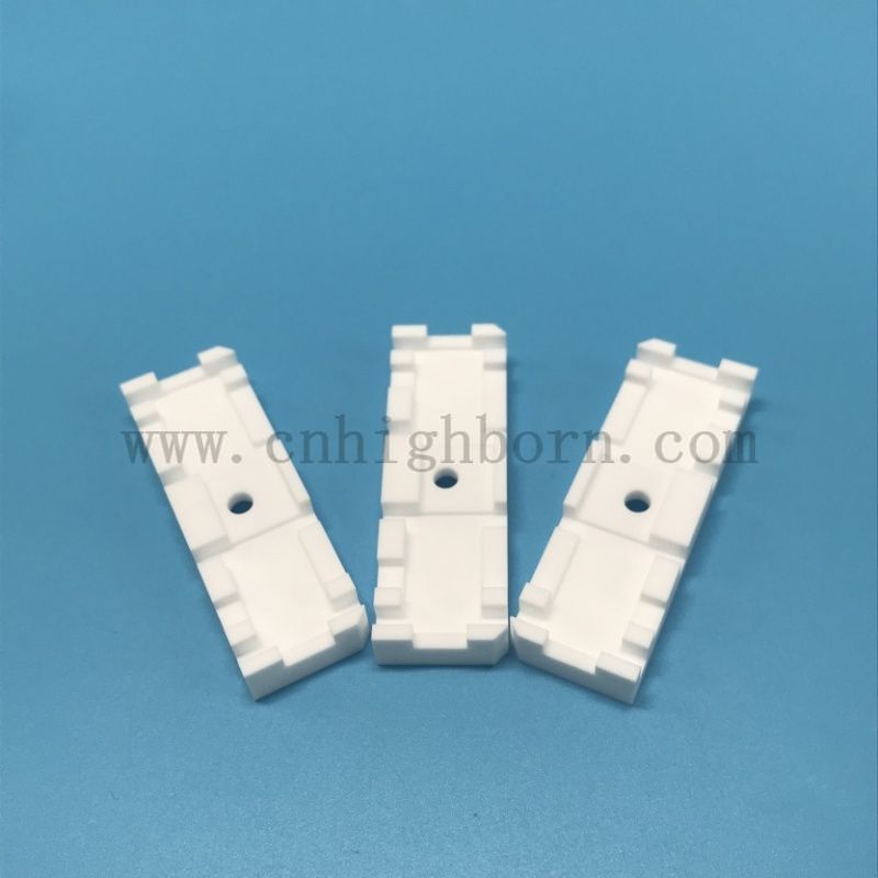 Вакуумная изоляция macor ceramic part Белая стеклянная керамическая конструкционная компоненты