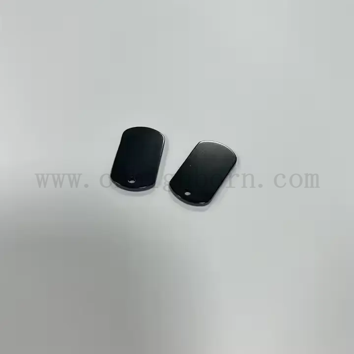 Индивидуальная черная цирконная тарелка полированная керамическая кусок Zro2