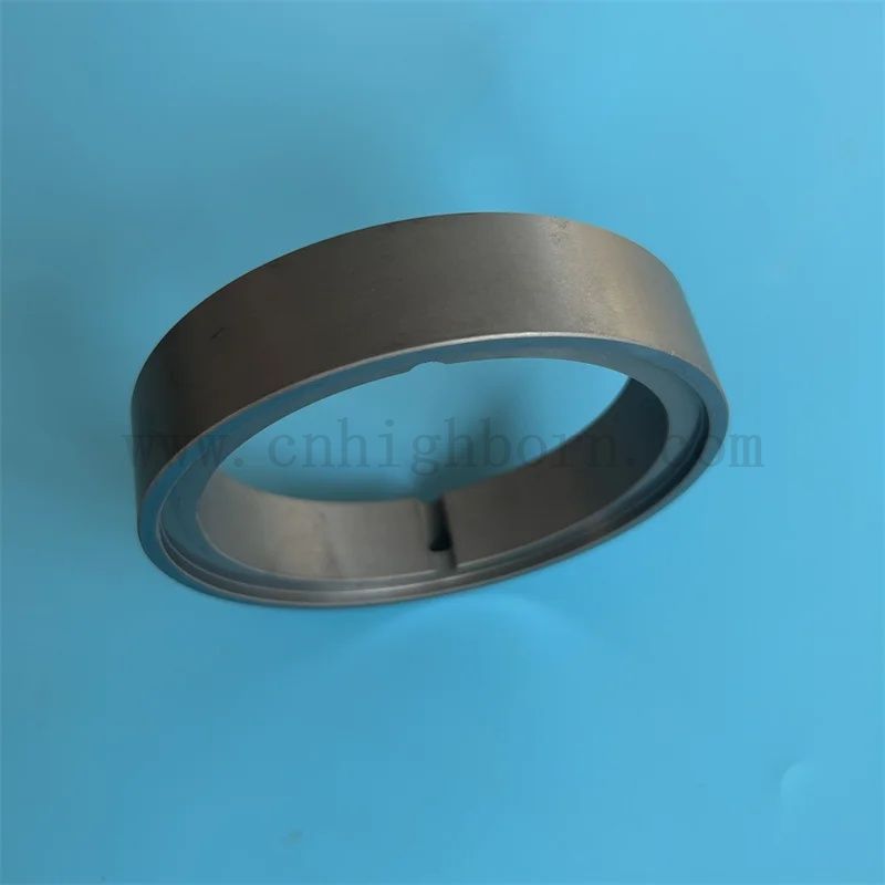 Изолятор кремниевого керамического керамического кольца с кремниевым кустарником топляет черное керамическое кольцо