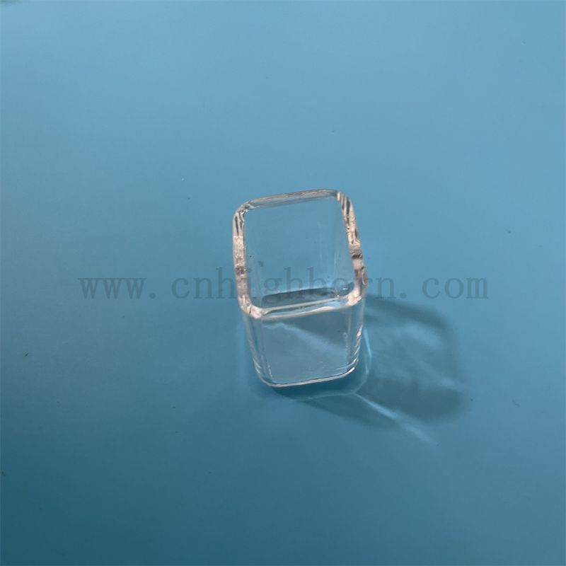 Теплостойкость индивидуальная прозрачная квадратная стеклянная трубка 