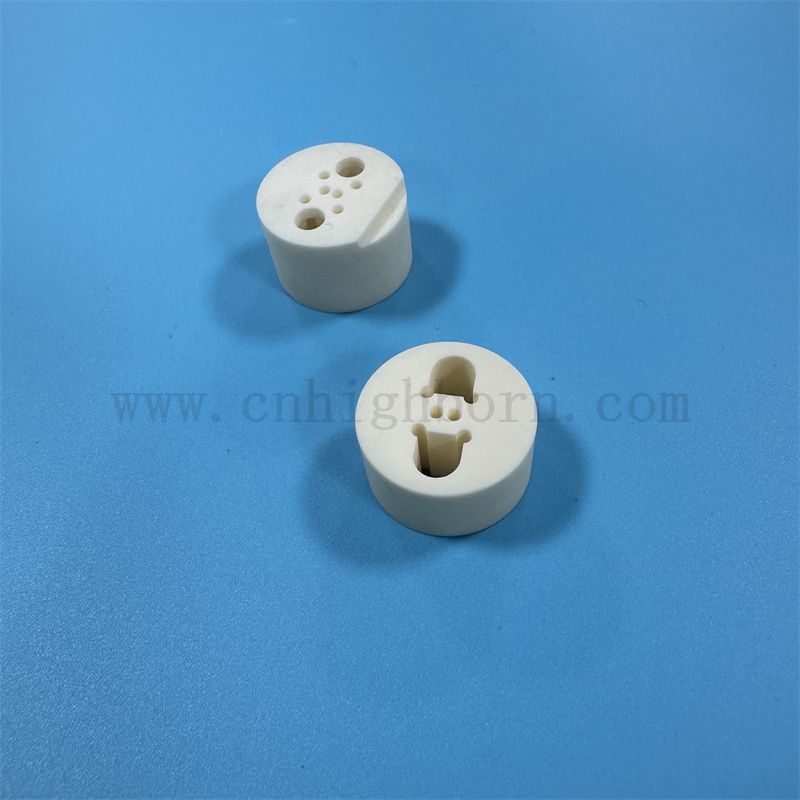 Индивидуальная керамическая часть глинозема 95% 99% Al2O3 Изоляционная запасная труба Al2O3