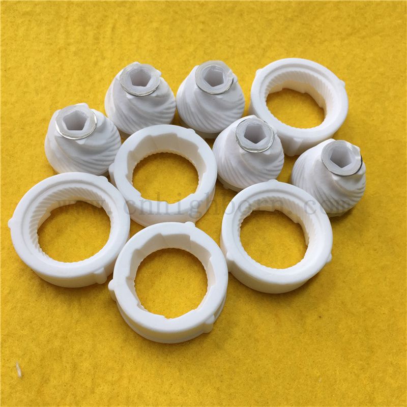 Pepper Mill Al2O3 Шлифование глиноземной керамики экологически чистые ручные ручные кофейные шлифовальные стекла