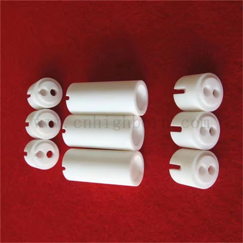 Простая в обработке стеклянный керамический стержень Macor Ceramic нерегулярные детали
