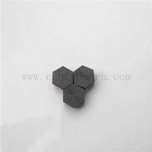 Спеченная шестиугольная керамическая плитка SIC из карбида кремния 30 мм
