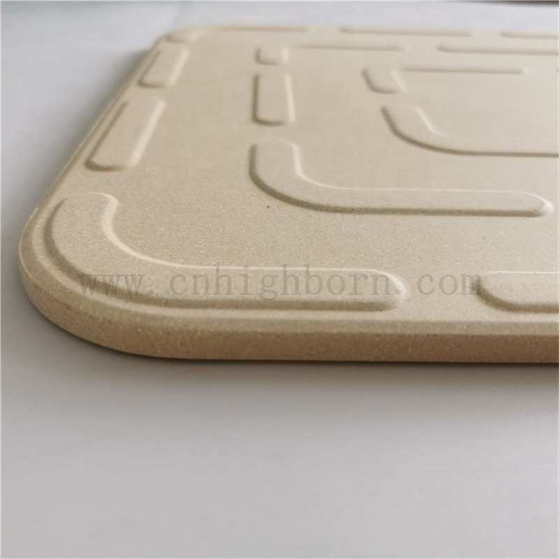 Рефрактерный кордиеритный керамический лист пицца каменная тарелка