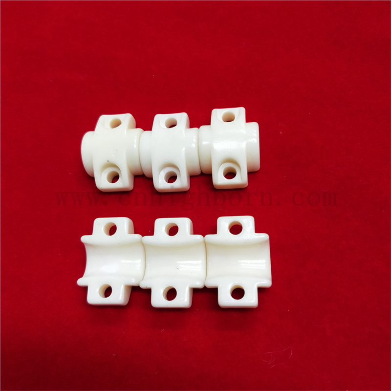 Индивидуальная глиноземная куста 99 AL2O3 Керамическая нерегулярная часть