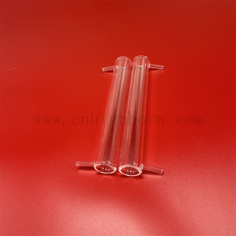 Теплостойкость настройка прозрачные два слоя, слитые кремнетические стеклянные трубки кварца