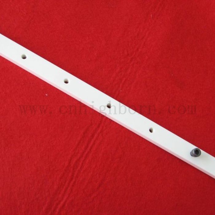 Высокая износостойкая циркониея Zro2 Керамическая канавка для свинцовых стержней Линейный гид