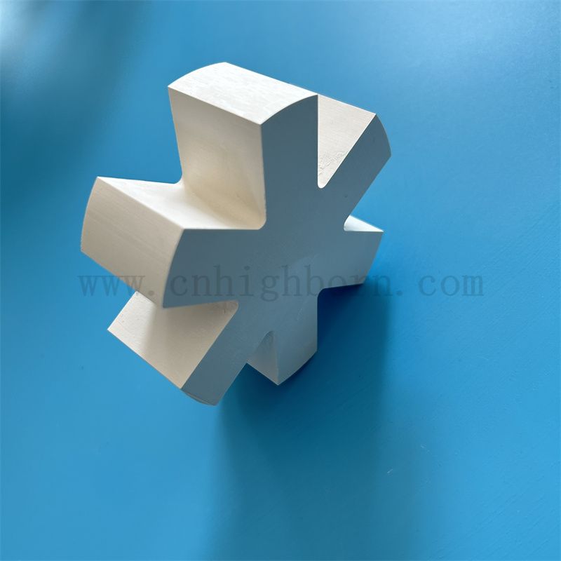 Гексагональные нитридные керамические части 99% чистота HBN BN Керамический структурный блок