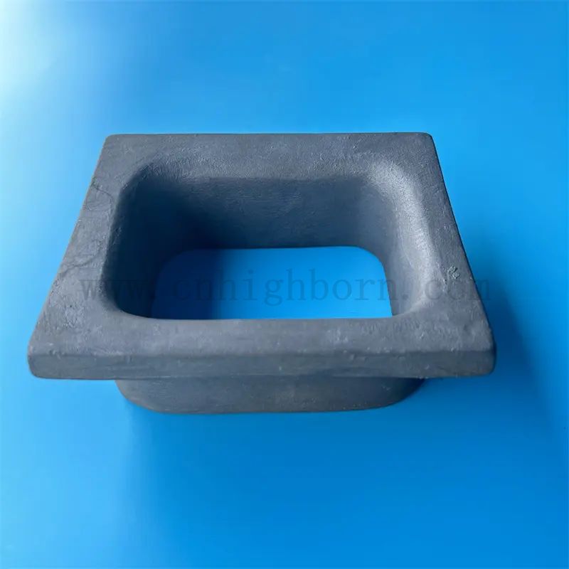 Индивидуальная теплостойкость RBSIC SIC Ceramic Part Silicon Carbide Ceramic Support