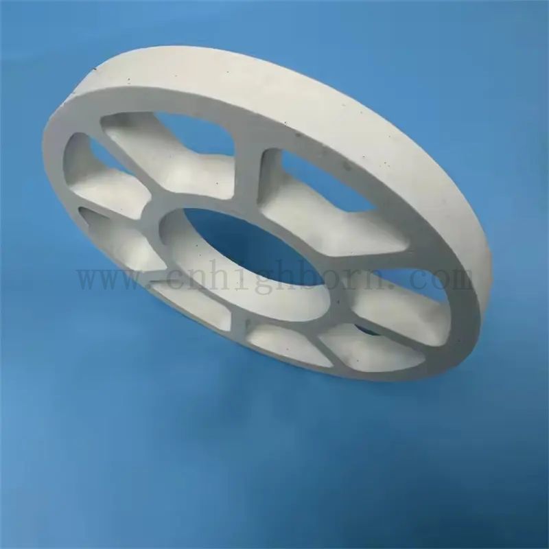 Рефрактерные белые кордиеритовые детали керамическое кольцо для печи