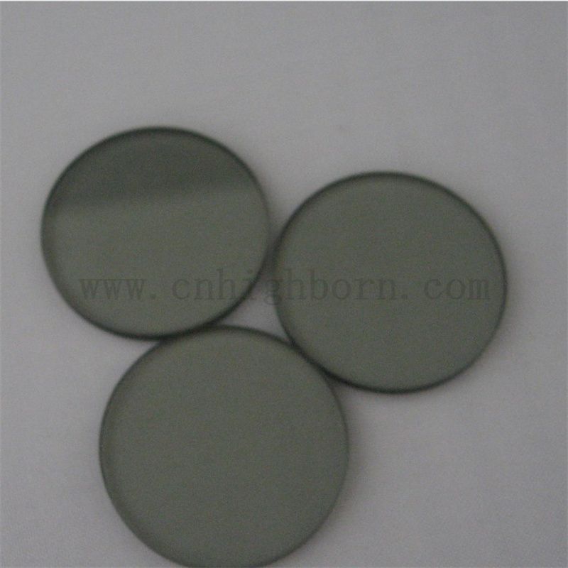 Нейтральная серая круглая толстая оптическая камера ZAB и стеклянная пластина фильтра