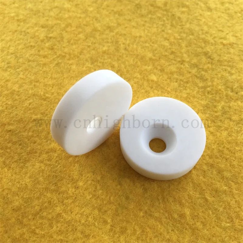 Нет обработанного пористого стеклянного керамического изолятора диска Macor Ceramic Ring