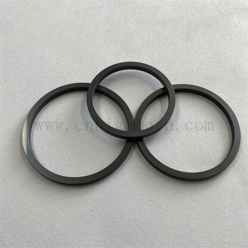  Индивидуальная износостойчивость кремниевое карбид -герметичное кольцо SIC Ceramic Ceramic