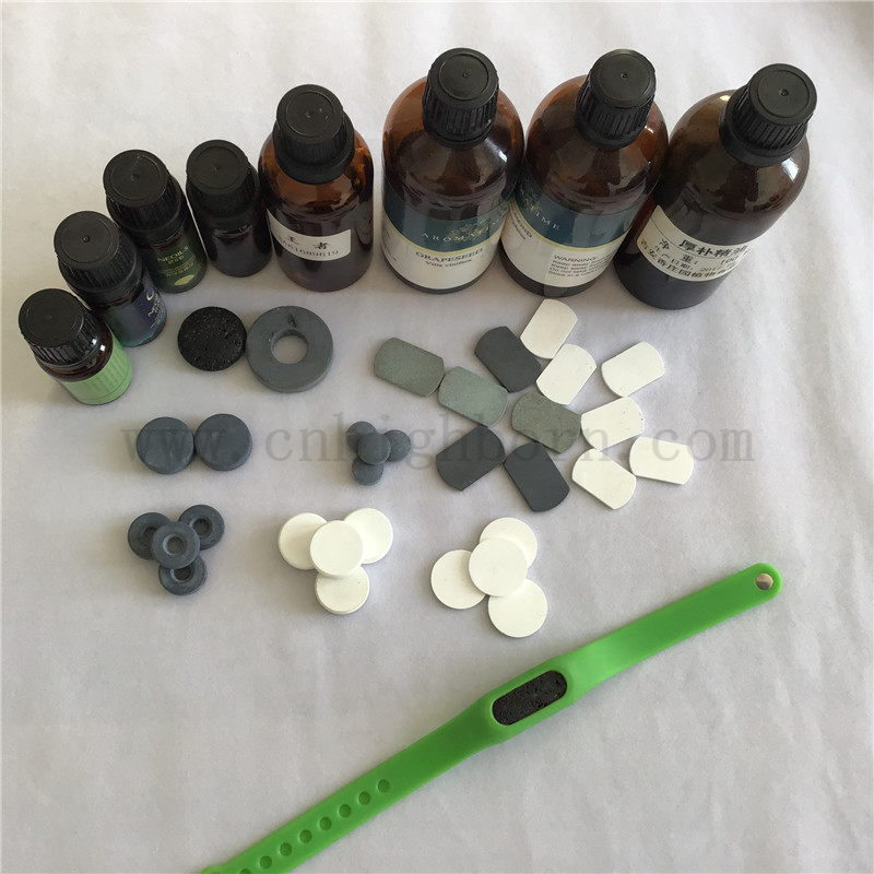 Настраиваемая пористость Пористая керамическая пластина ароматизированная часть для улетучения духов