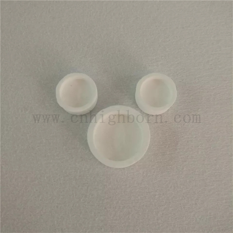 Промышленная 99% MGO Ceramic Crucible Magnem Magneme Magnemy Magneling Noble Metal Cupel