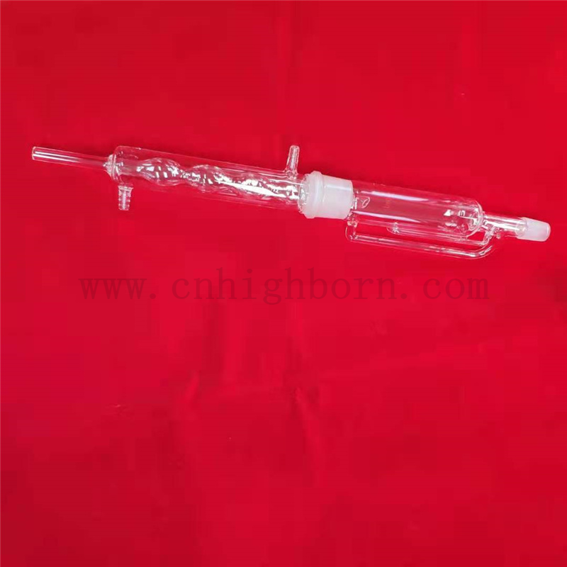 Прозрачное высокое боросиликатное стекло 3.3 Использование лабораторного избыточного экстрактора Сокслета