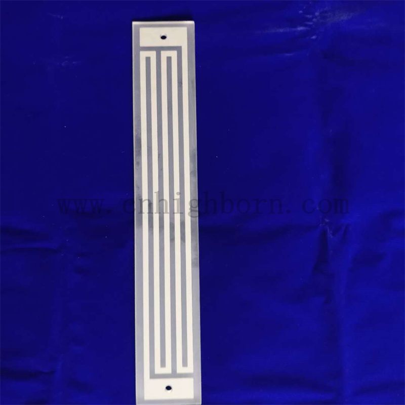 Прямоугольная нагревательная пластина из кварцевого стекла с термостойкостью в дальнем инфракрасном диапазоне