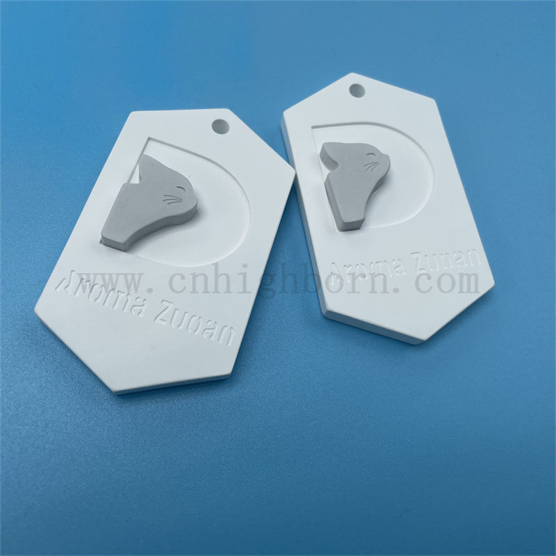 Индивидуальный логотип ароматизированный керамический аромат штукатурка для автомобильного аромата