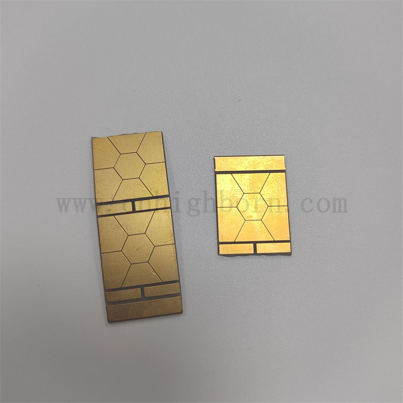 Индивидуальная алюмиция AL2O3 DBC DPC AMB Metallized Ceramic Substrate для электронного компонента